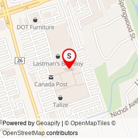 Expert Tailoring & Alterations on Greenfield Crescent, Whitby Ontario - location map
