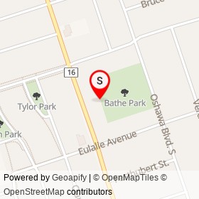 No Name Provided on Ritson Road South, Oshawa Ontario - location map