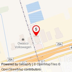 Travelodge on Champlain Avenue, Oshawa Ontario - location map