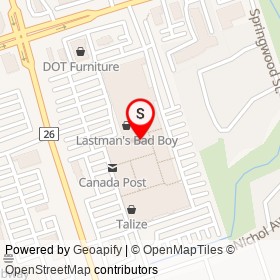 Whitby Mall on Greenfield Crescent, Whitby Ontario - location map