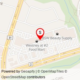 Hip Hop Nails on Westney Road North, Ajax Ontario - location map