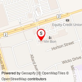 K's Grill on Horton Street, Ajax Ontario - location map
