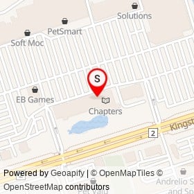 Starbucks on Kingston Road East, Ajax Ontario - location map