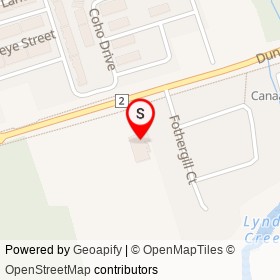 Whitby Toyota/Scion on Dundas Street West, Whitby Ontario - location map