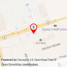 South St. Burger Co. on Kingston Road East, Ajax Ontario - location map
