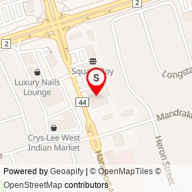 Buy N Cell on Harwood Avenue South, Ajax Ontario - location map