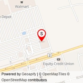 Carter's OshKosh on Kingston Road East, Ajax Ontario - location map