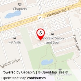 Ajax Nails and Spa on Torr Lane, Ajax Ontario - location map