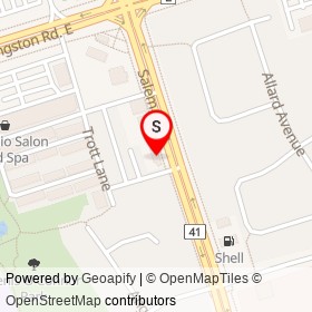 Coffee Culture on Twilley Lane, Ajax Ontario - location map