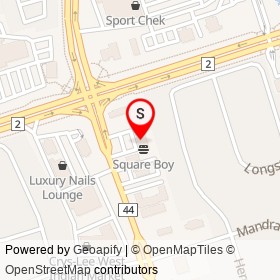 Cash Money on Harwood Avenue South, Ajax Ontario - location map
