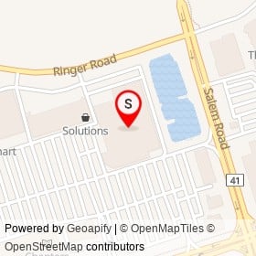 Costco on Ringer Road, Ajax Ontario - location map