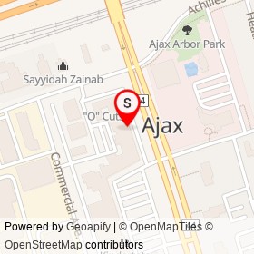 Canadian Bedding on Harwood Avenue South, Ajax Ontario - location map