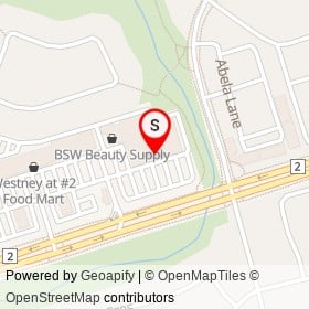 Sobeys on Kingston Road West, Ajax Ontario - location map
