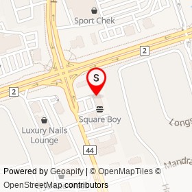 Ajax Convenience on Harwood Avenue South, Ajax Ontario - location map