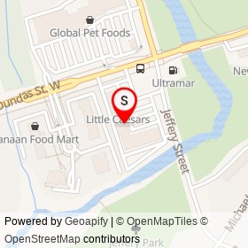 PharmaChoice on Dundas Street West, Whitby Ontario - location map