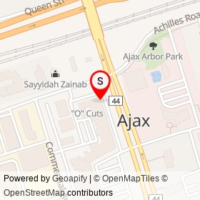 Alnoor Kebab & Sweets Restaurant on Harwood Avenue South, Ajax Ontario - location map