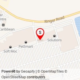 Addition Elle on Ringer Road, Ajax Ontario - location map