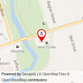 Butchies on Dundas Street West, Whitby Ontario - location map