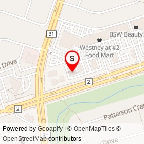 Harvey's on Westney Road North, Ajax Ontario - location map