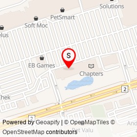CIBC on Kingston Road East, Ajax Ontario - location map