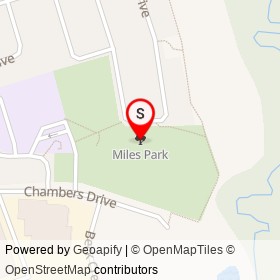 Miles Park on , Ajax Ontario - location map