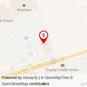 Bath Depot on Kingston Road East, Ajax Ontario - location map