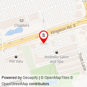 Il Fornello on Kingston Road East, Ajax Ontario - location map