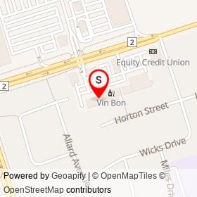 Pipe Dreamz on Horton Street, Ajax Ontario - location map