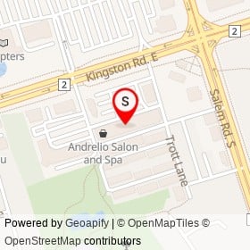 Scholar's Choice on Torr Lane, Ajax Ontario - location map