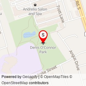 Denis O'Connor Park on , Ajax Ontario - location map