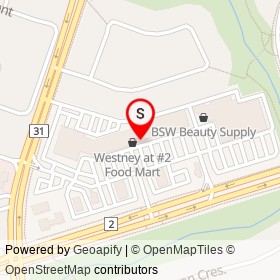 Westney Optical on Westney Road North, Ajax Ontario - location map
