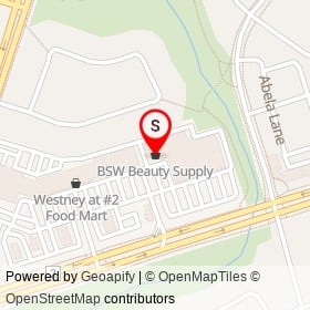 BSW Beauty Supply on Millington Crescent, Ajax Ontario - location map