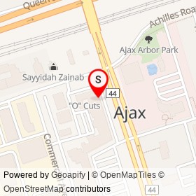 Super Smokey on Harwood Avenue South, Ajax Ontario - location map
