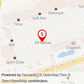 Banana Republic on Kingston Road East, Ajax Ontario - location map