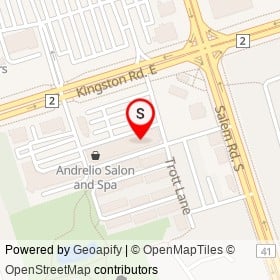 Shear Brilliance on Torr Lane, Ajax Ontario - location map