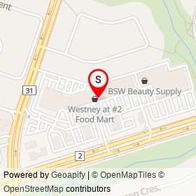 Halibut Time Fish & Chips on Westney Road North, Ajax Ontario - location map