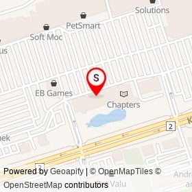 Wave Salon on Kingston Road East, Ajax Ontario - location map