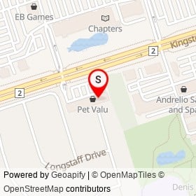 Pizza Pizza on Harman Drive, Ajax Ontario - location map