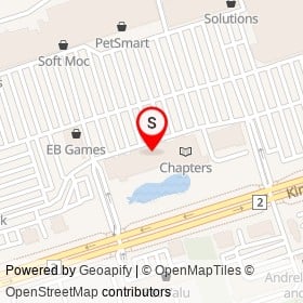 Walking on a Cloud on Kingston Road East, Ajax Ontario - location map