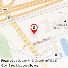 BMW/Mini on Achilles Road, Ajax Ontario - location map