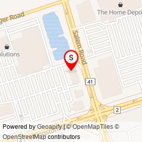 Massage Addict on Salem Road, Ajax Ontario - location map