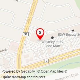 Westney heights medical center on Westney Road North, Ajax Ontario - location map