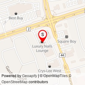 Domino's on Chalmers Crescent, Ajax Ontario - location map