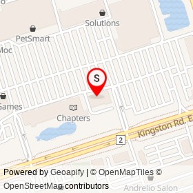 George Richards on Kingston Road East, Ajax Ontario - location map