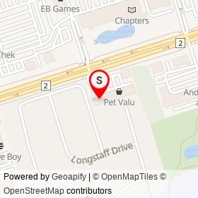 First Choice Haircutters on Gilmour Drive, Ajax Ontario - location map