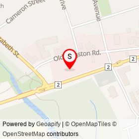 Pickering Village Ice Cream Shop on Kingston Road, Ajax Ontario - location map