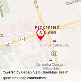 Kenny the Mechanic on Kingston Road West, Ajax Ontario - location map