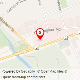 Sauter's Inn Restaurant on Kingston Road, Ajax Ontario - location map