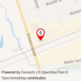MB Automotive on Monck Street, Brighton Ontario - location map