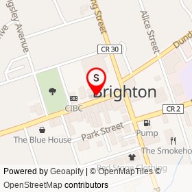 G Boyd Boutique on Main Street, Brighton Ontario - location map